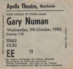 Manchester Ticket